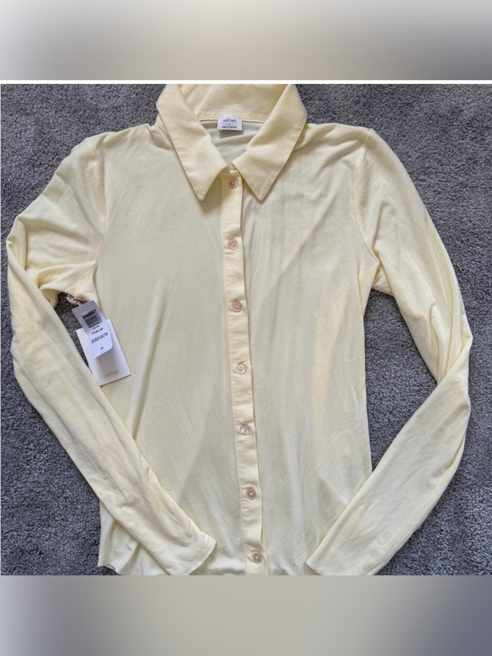 Wilfred Whipped Butter Yellow Top